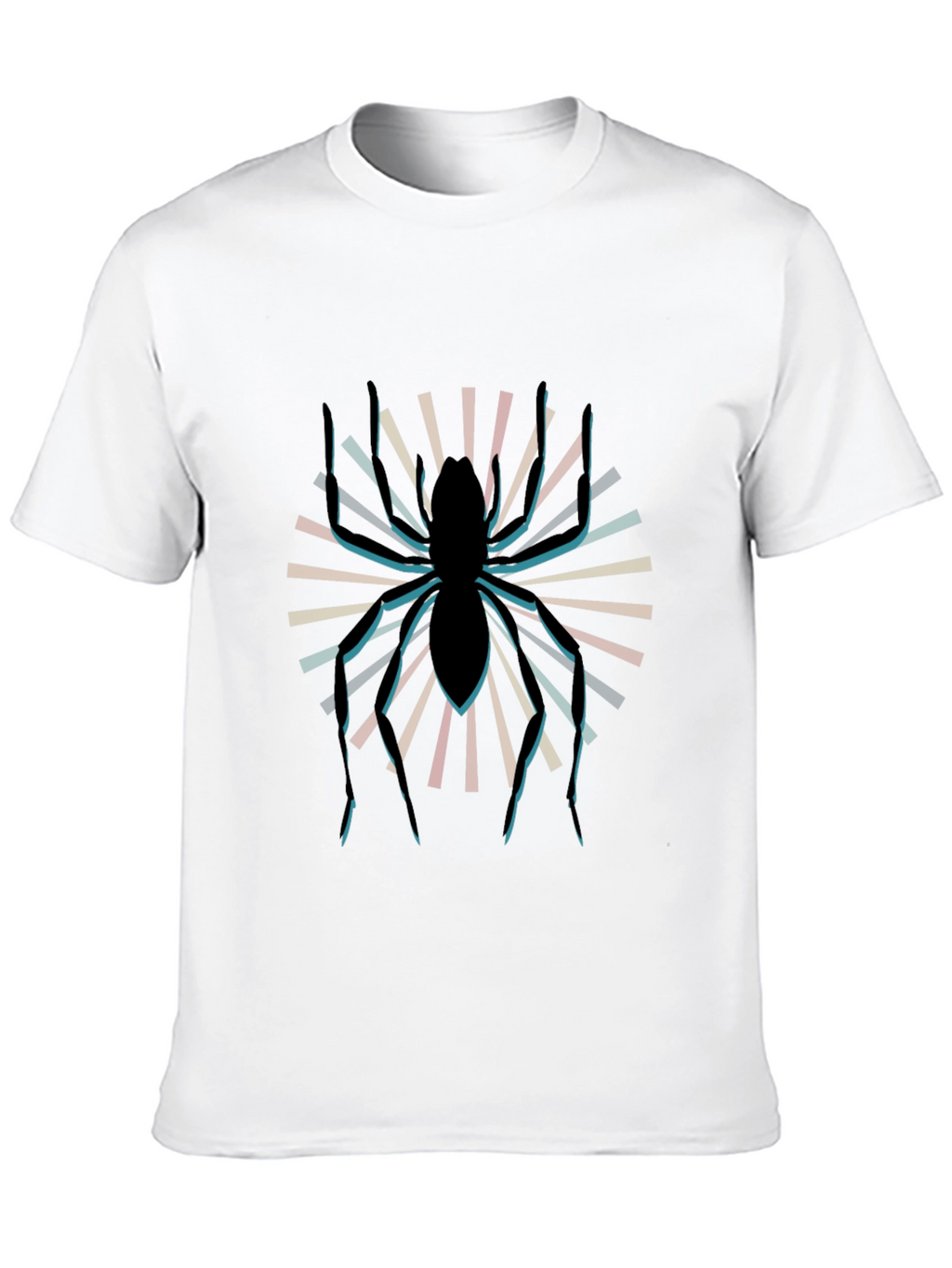 Spider Graphic Tee - Retro Style
