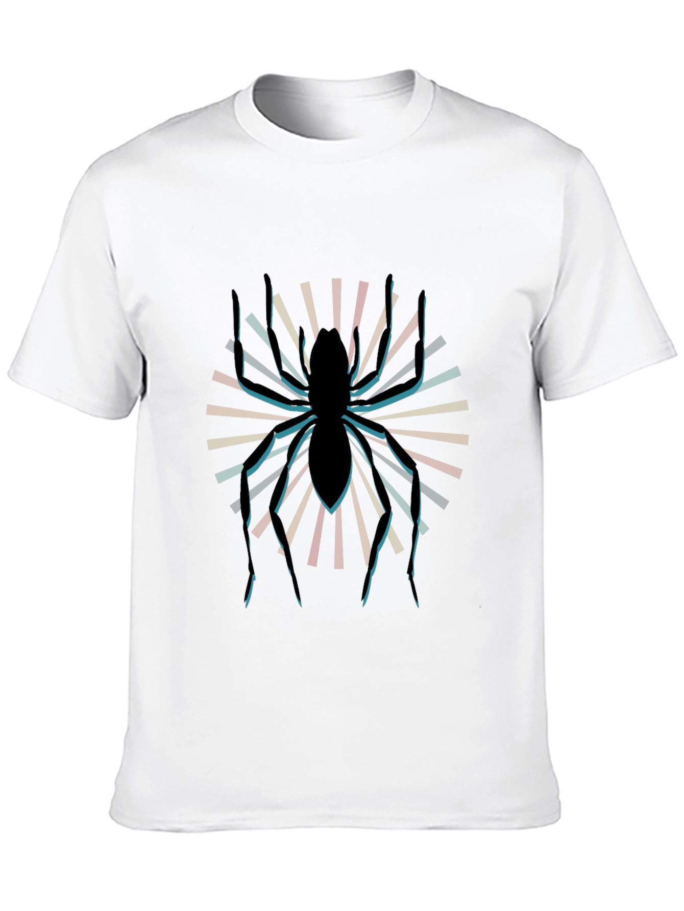 Spider Graphic Tee - Retro Style
