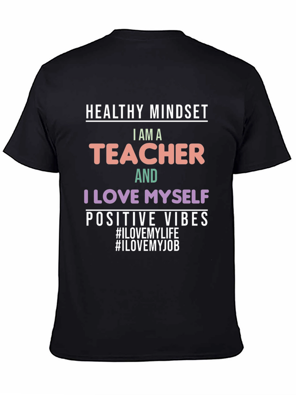 Healthy Mindset Teacher Graphic Tee