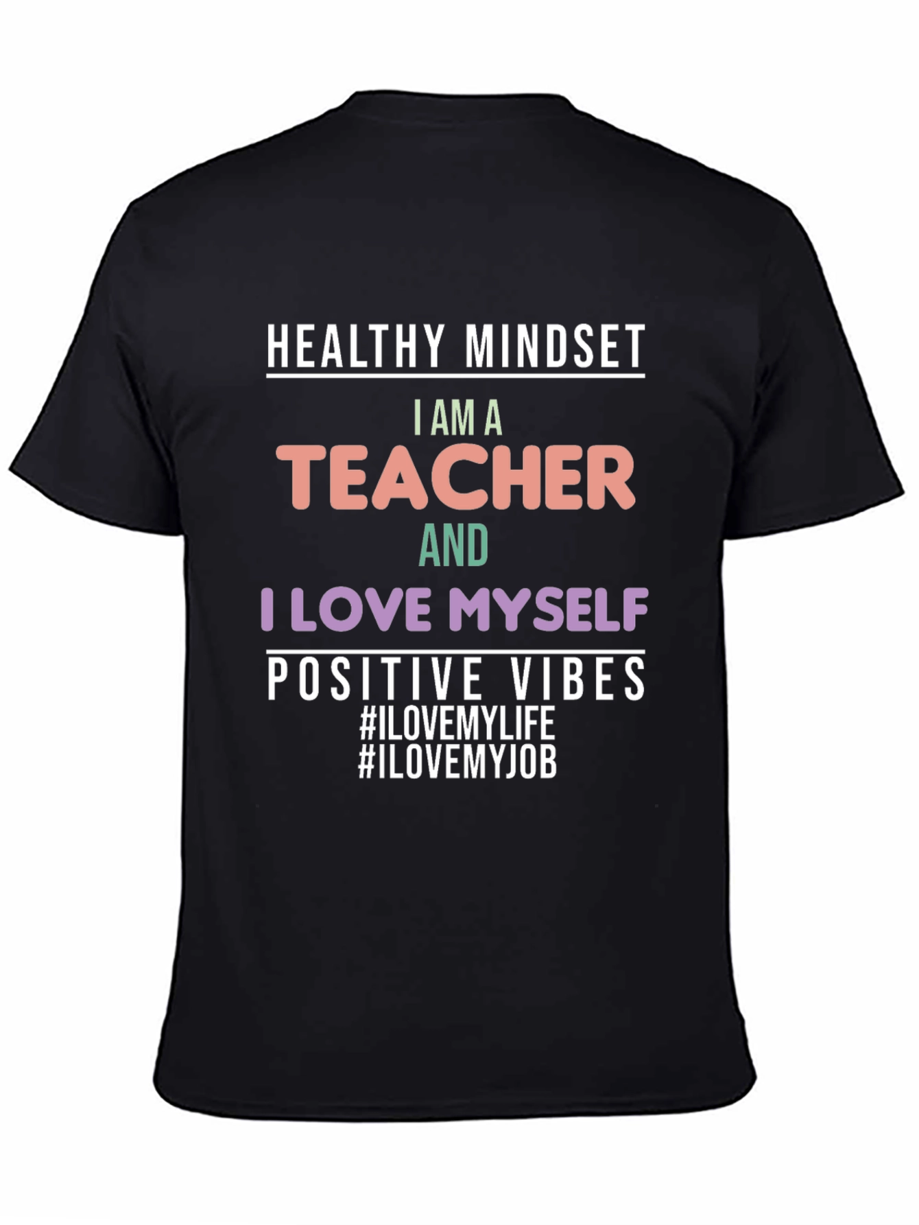 Healthy Mindset Teacher Graphic Tee