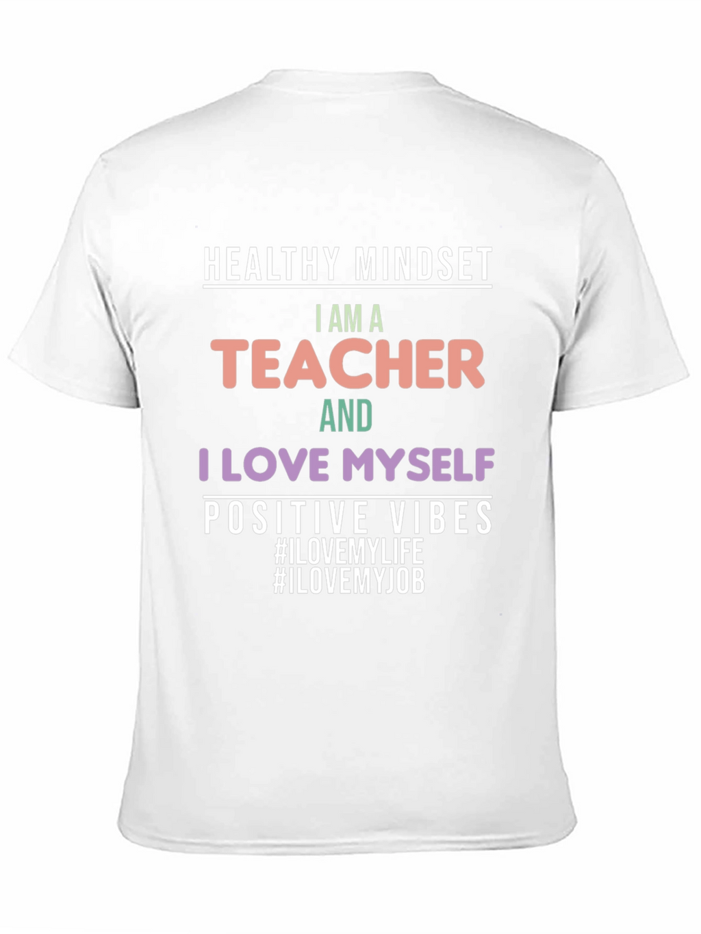 Healthy Mindset Teacher Graphic Tee