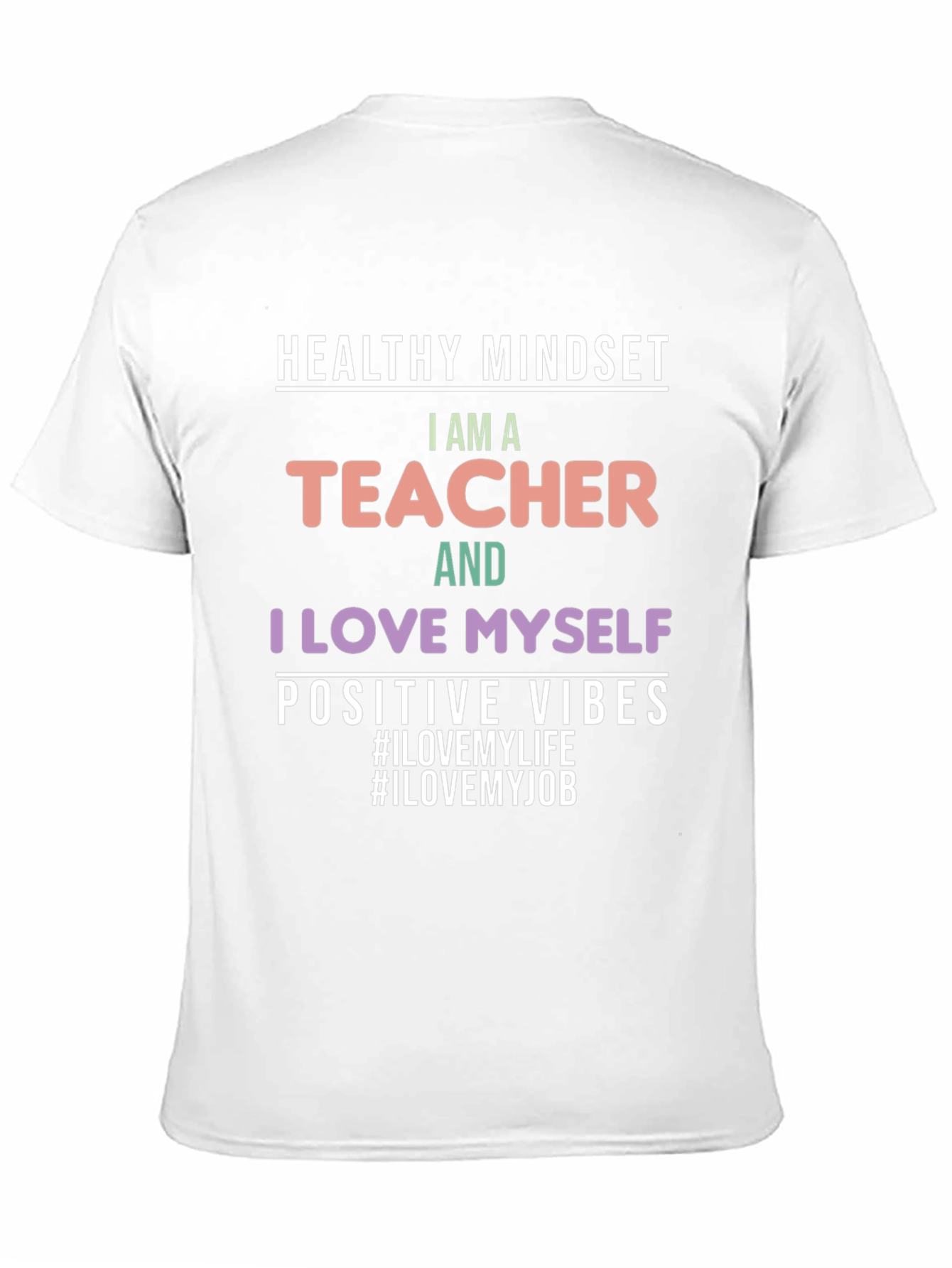 Healthy Mindset Teacher Graphic Tee