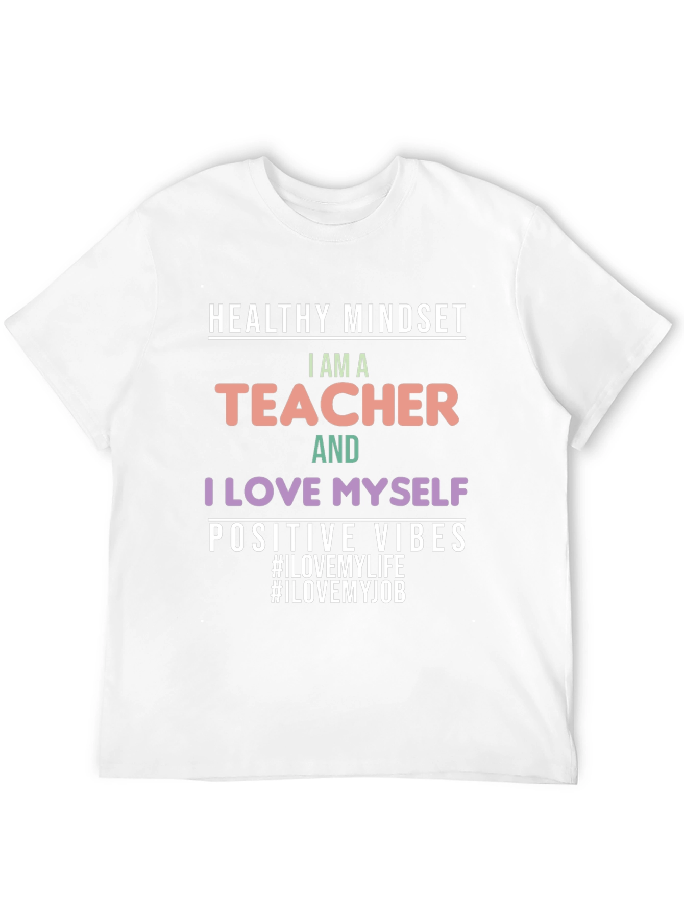 Healthy Mindset Teacher Graphic Tee