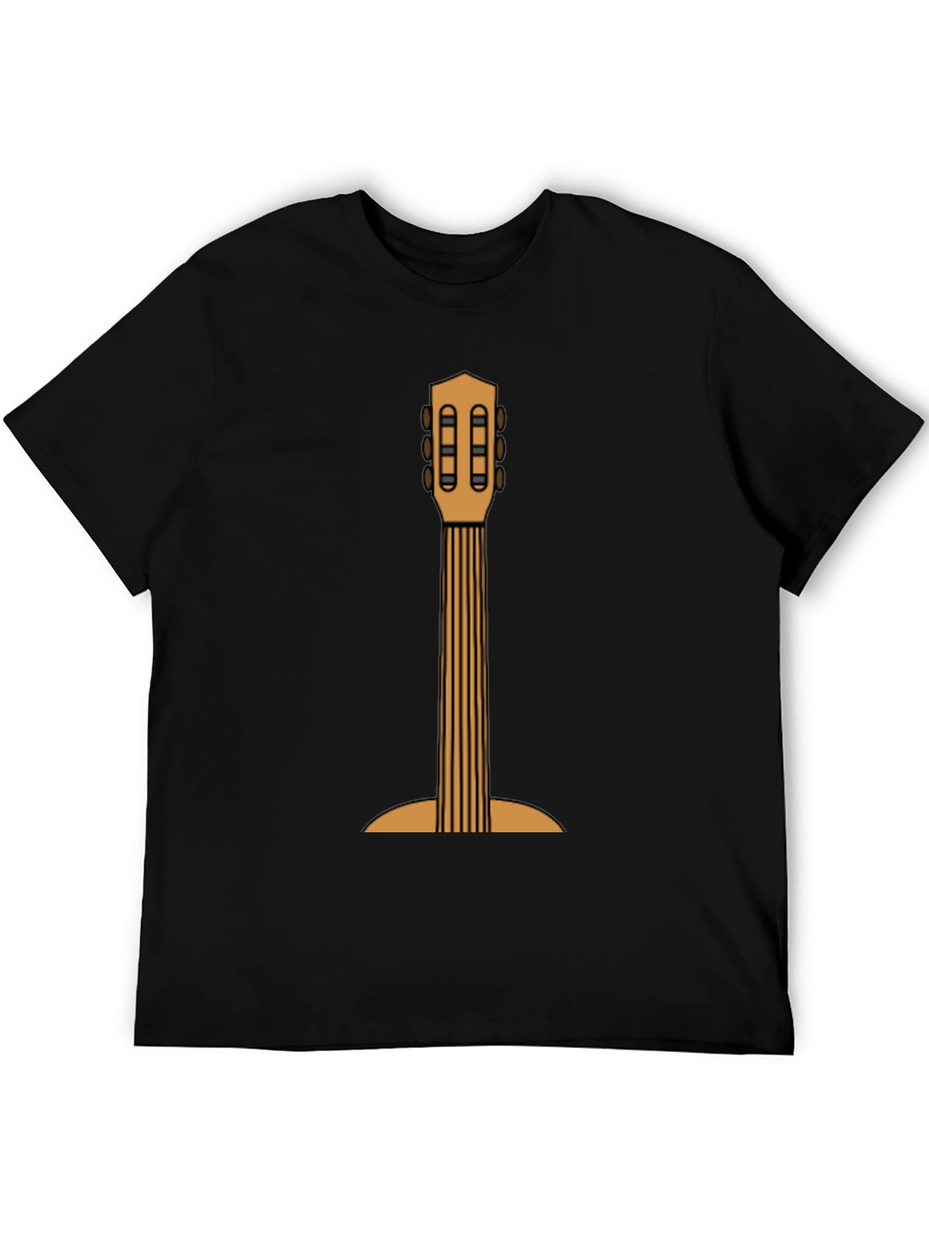 Guitar Graphic Print T-Shirt