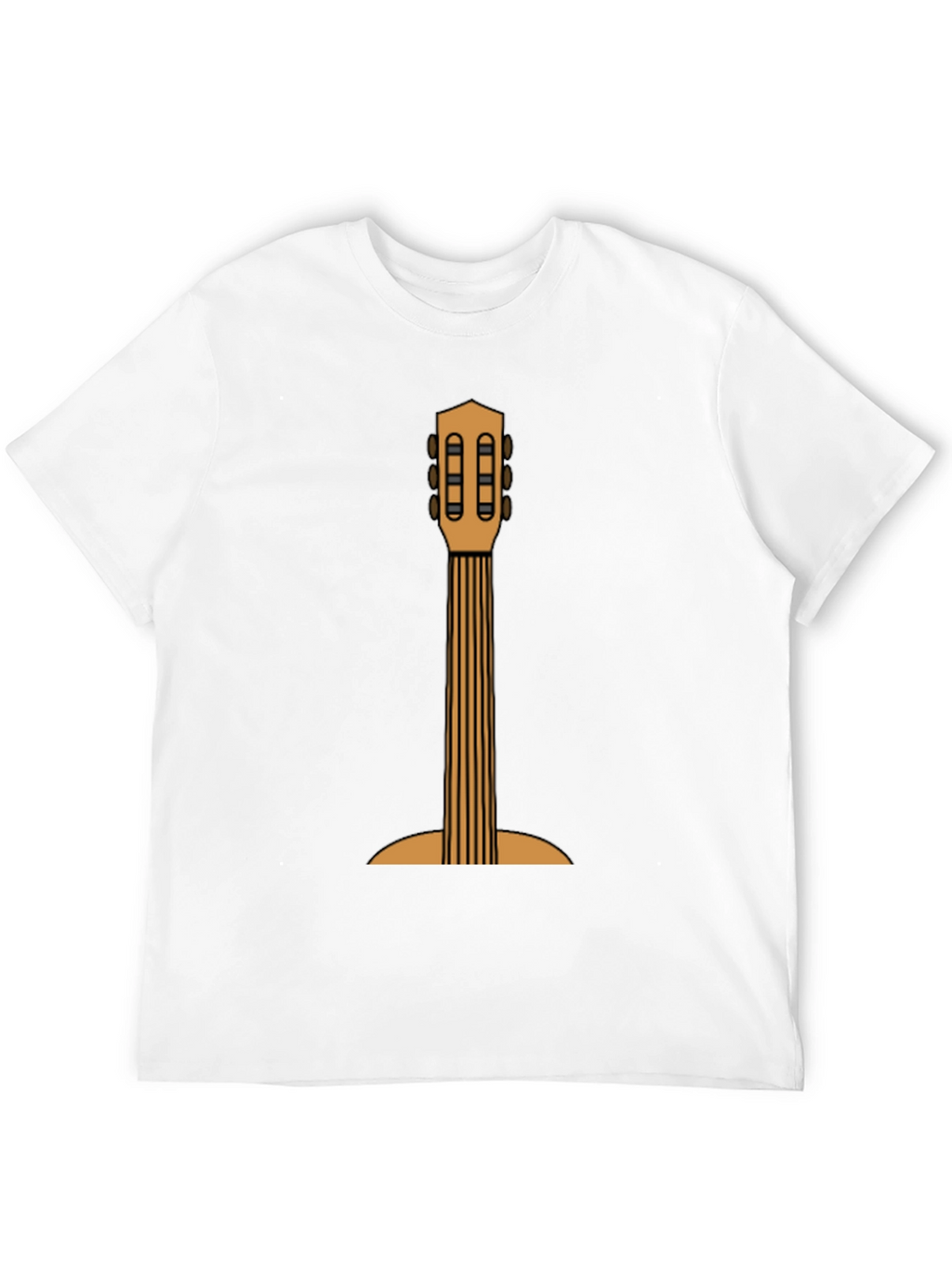 Guitar Graphic Print T-Shirt