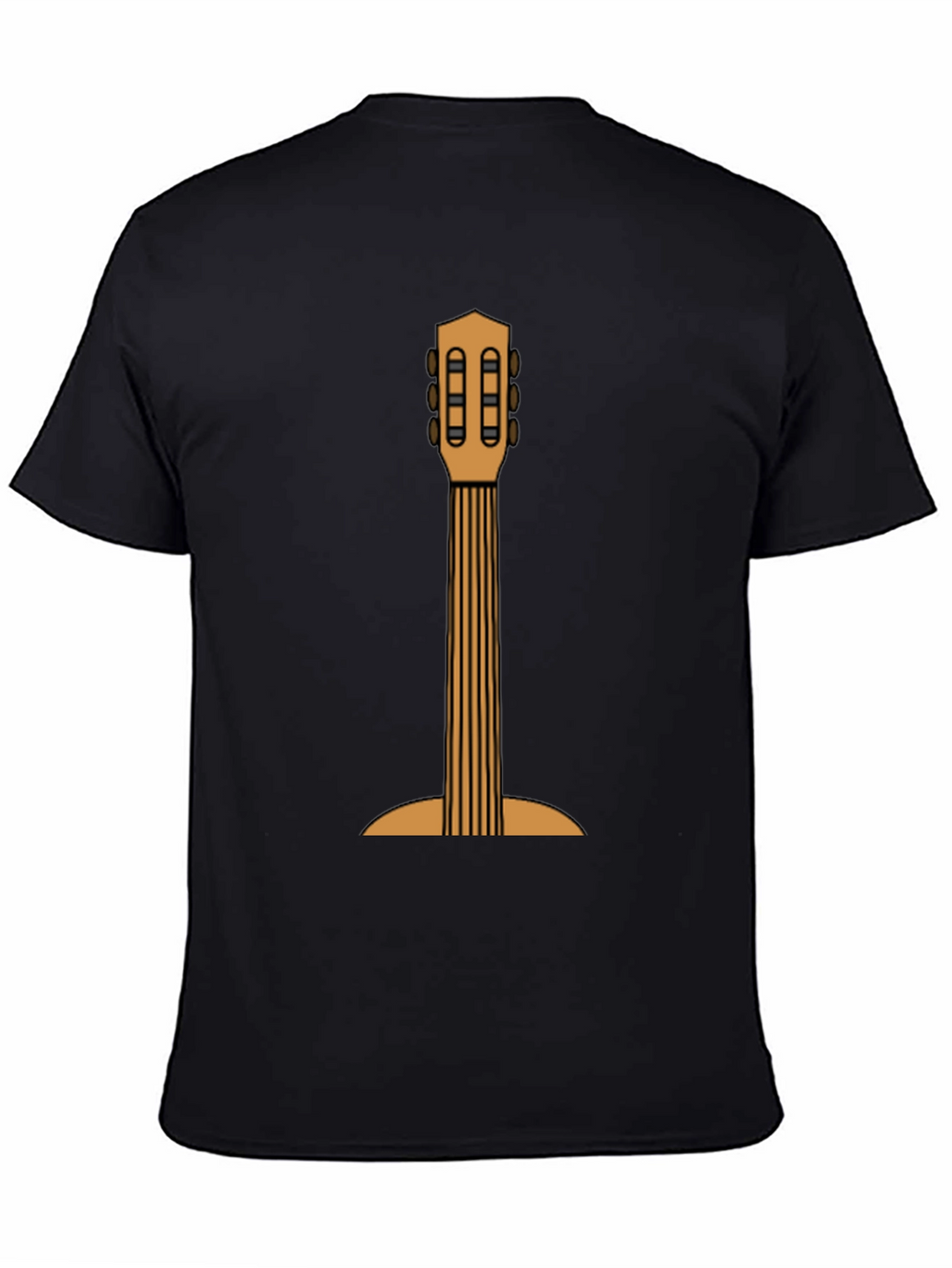 Guitar Graphic Print T-Shirt