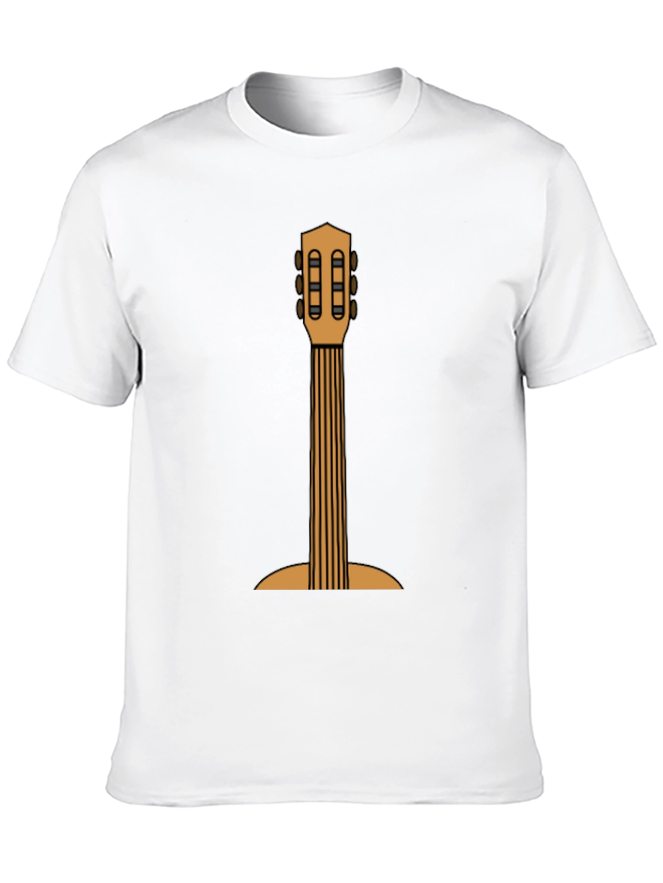 Guitar Graphic Print T-Shirt