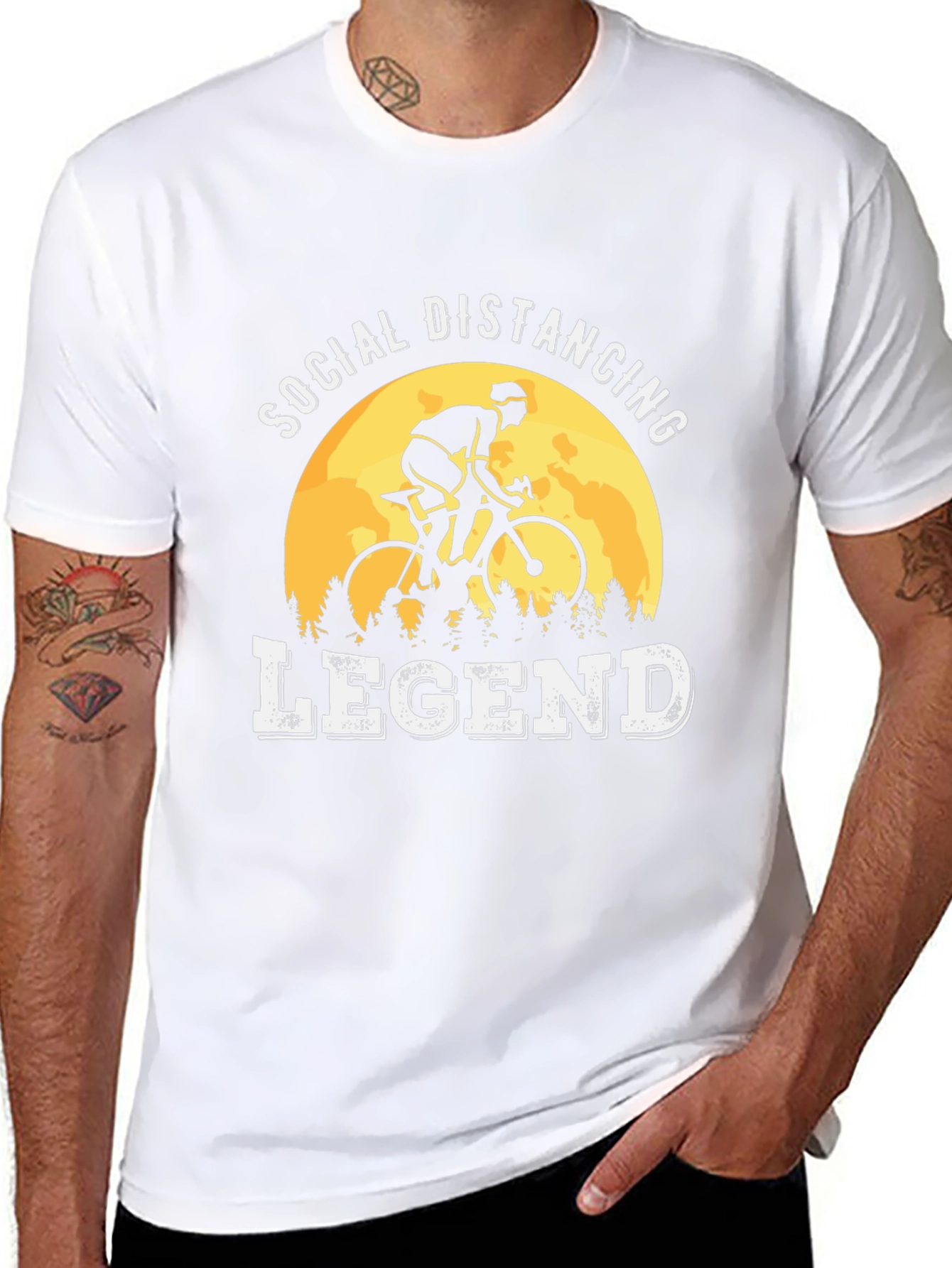 Social Distancing Legend Graphic Tee