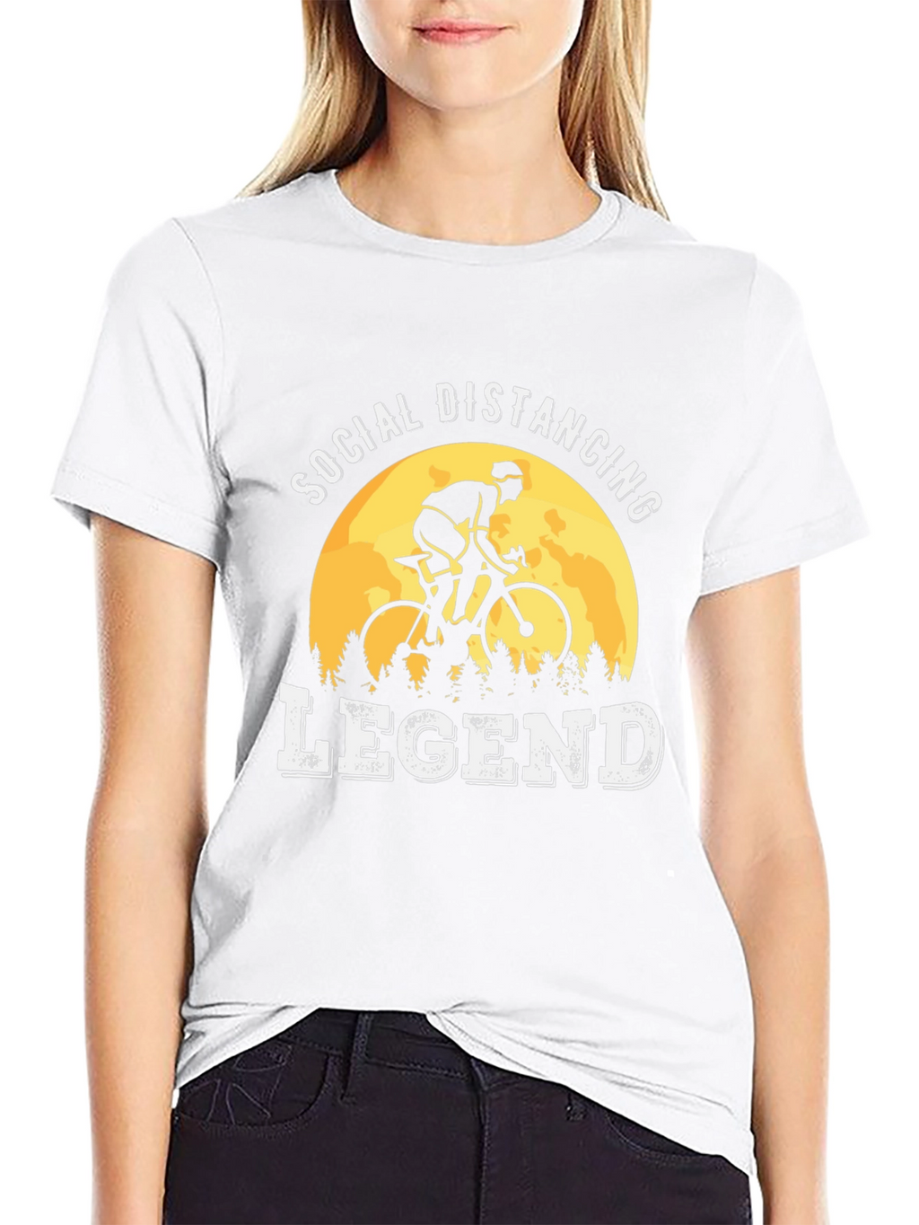 Social Distancing Legend Graphic Tee