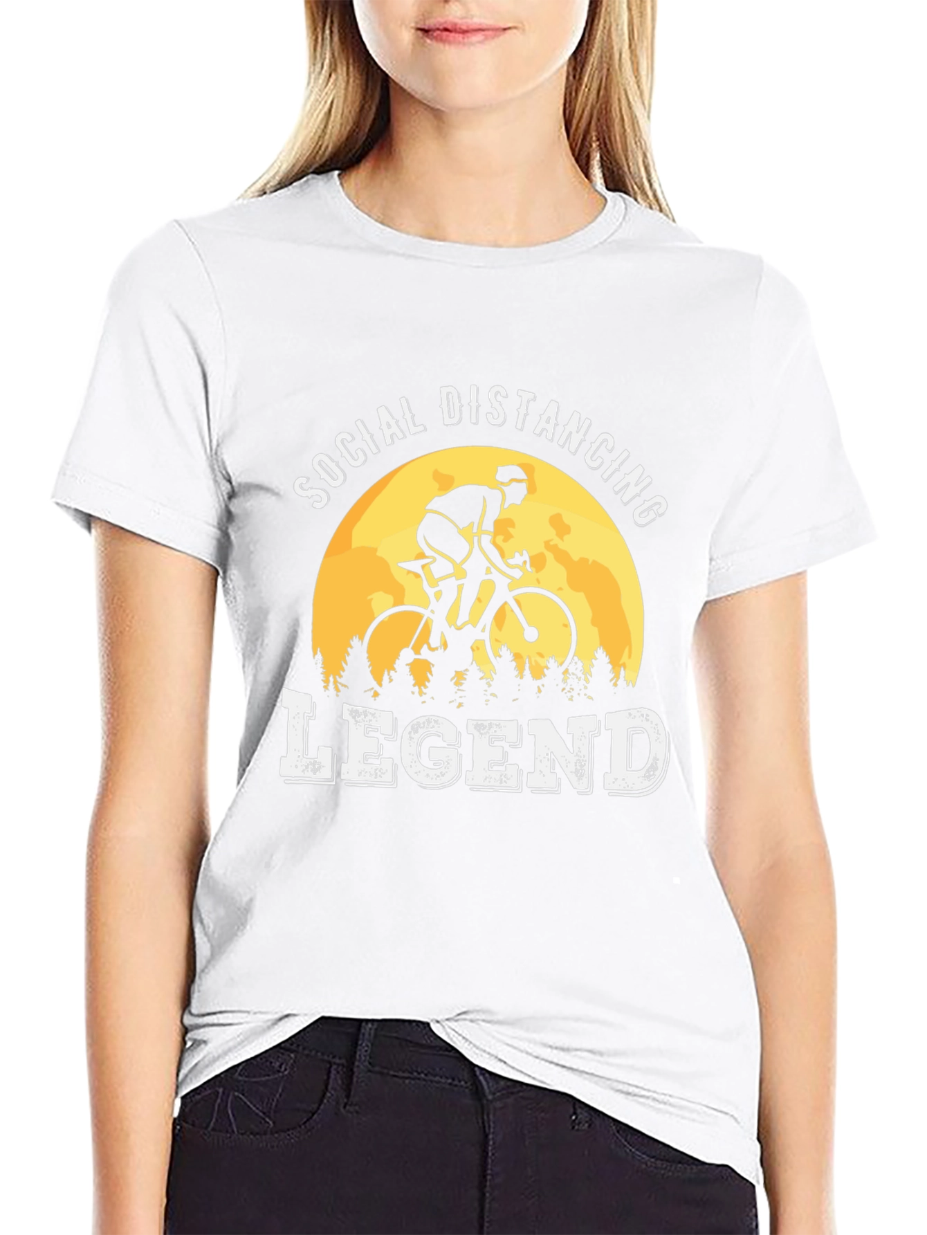 Social Distancing Legend Graphic Tee
