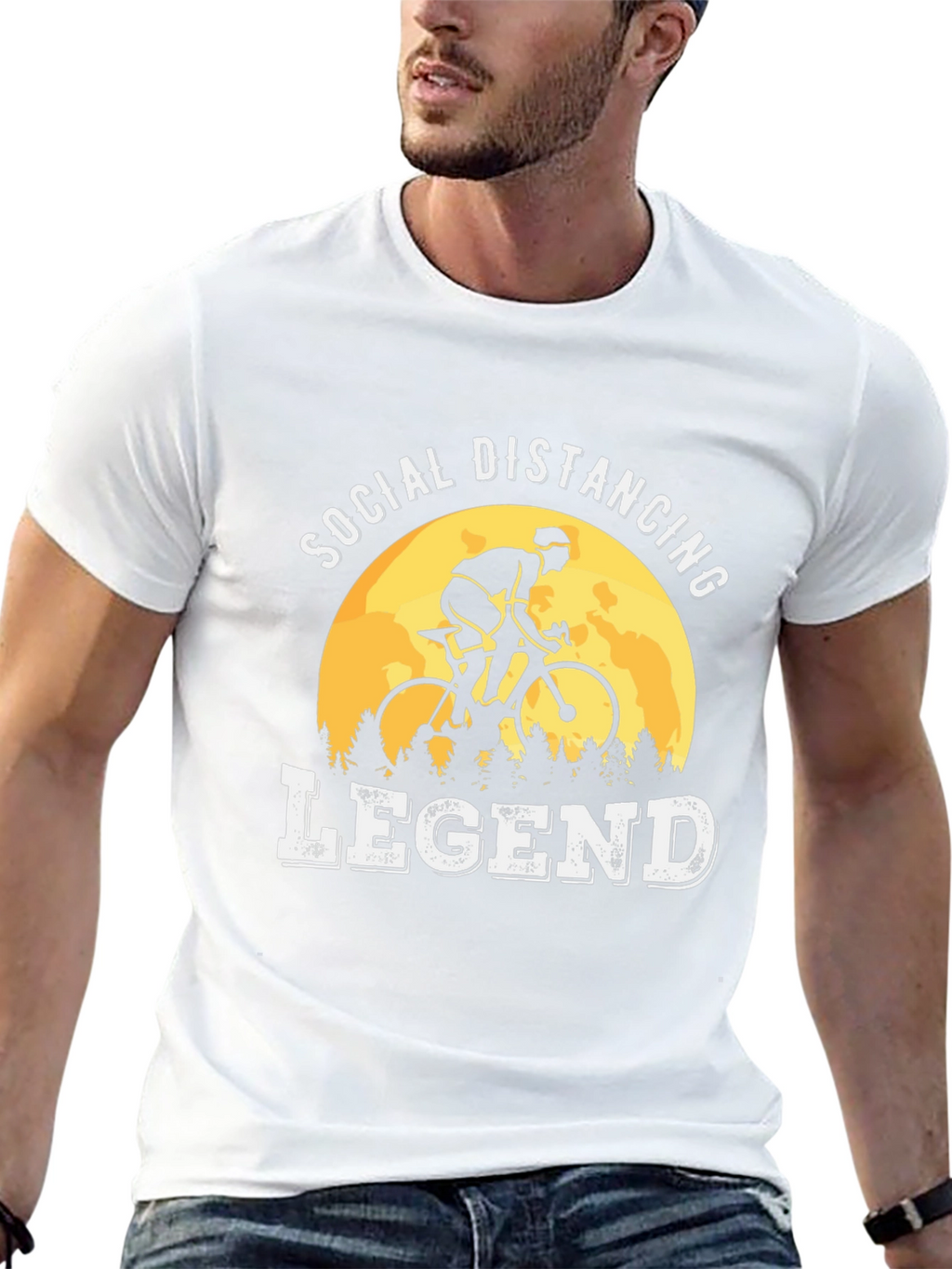 Social Distancing Legend Graphic Tee