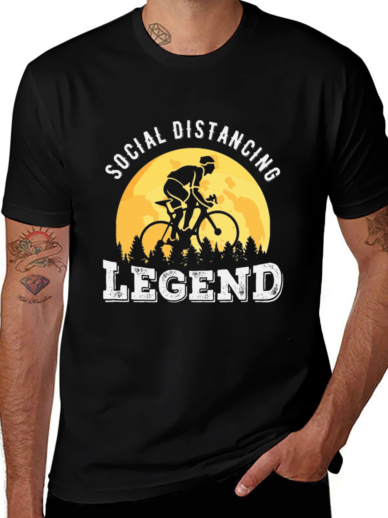 Social Distancing Legend Graphic Tee
