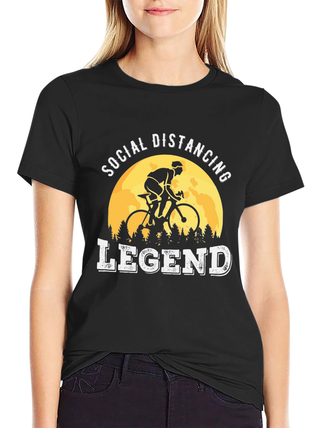 Social Distancing Legend Graphic Tee