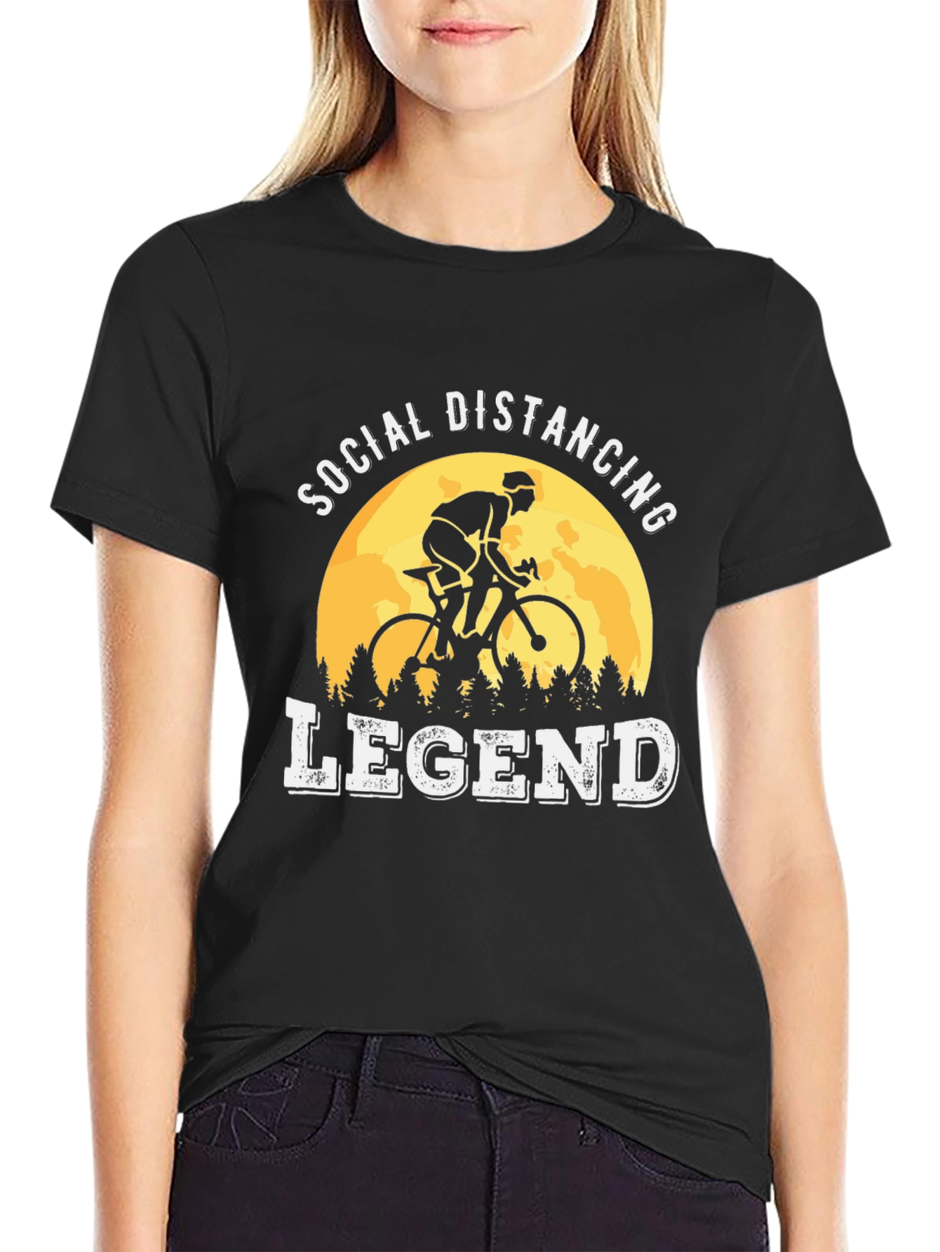 Social Distancing Legend Graphic Tee