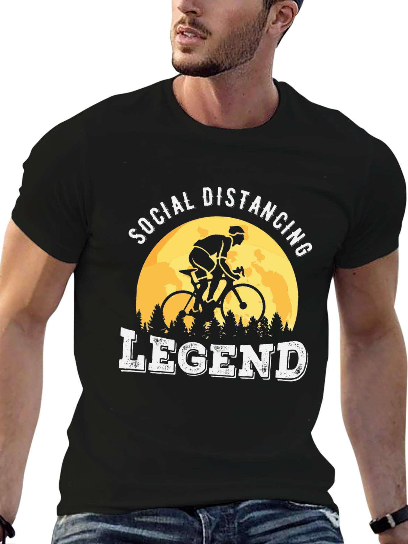 Social Distancing Legend Graphic Tee