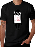 Banksy Monkey Laugh Now T-Shirt - Graphic Tee