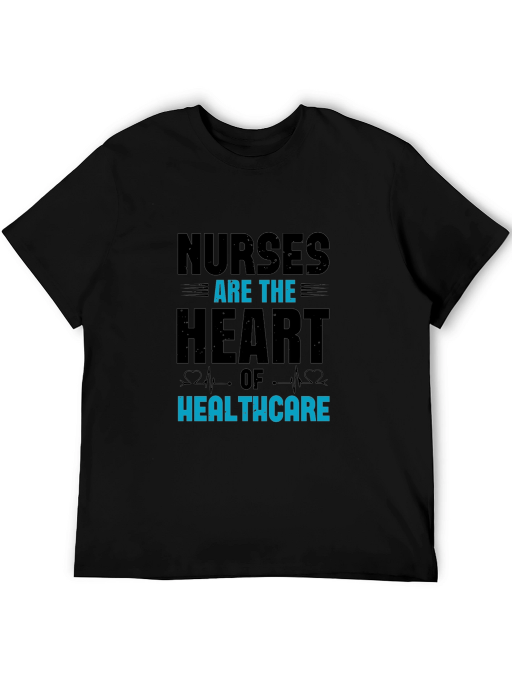 Nurses Heart of Healthcare Graphic T-Shirt