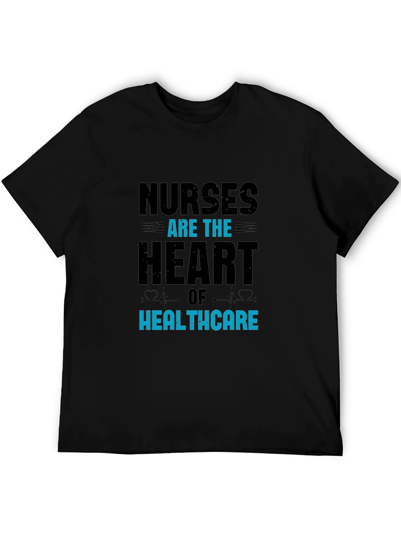 Nurses Heart of Healthcare Graphic T-Shirt