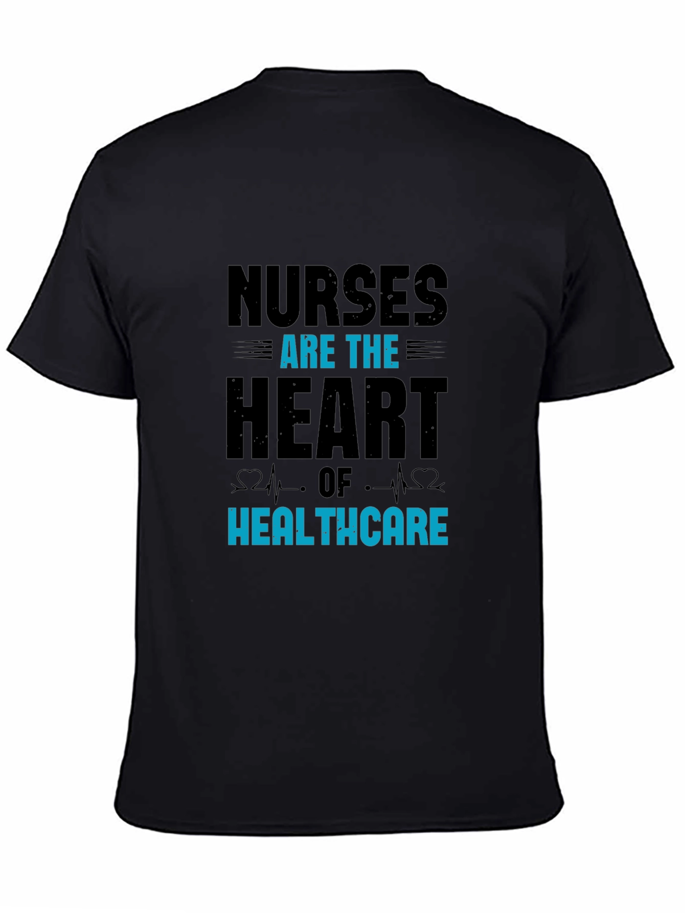 Nurses Heart of Healthcare Graphic T-Shirt