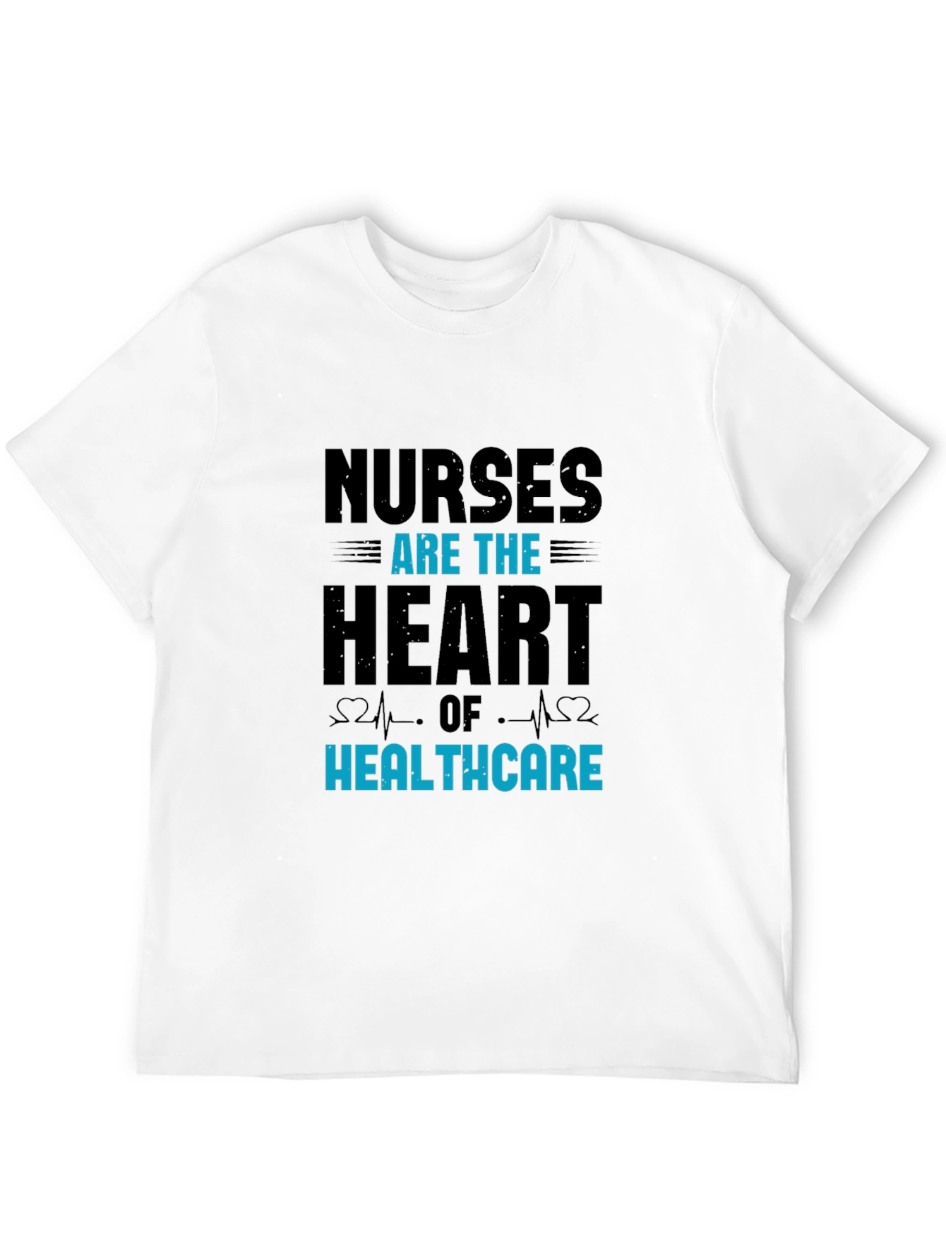 Nurses Heart of Healthcare Graphic T-Shirt