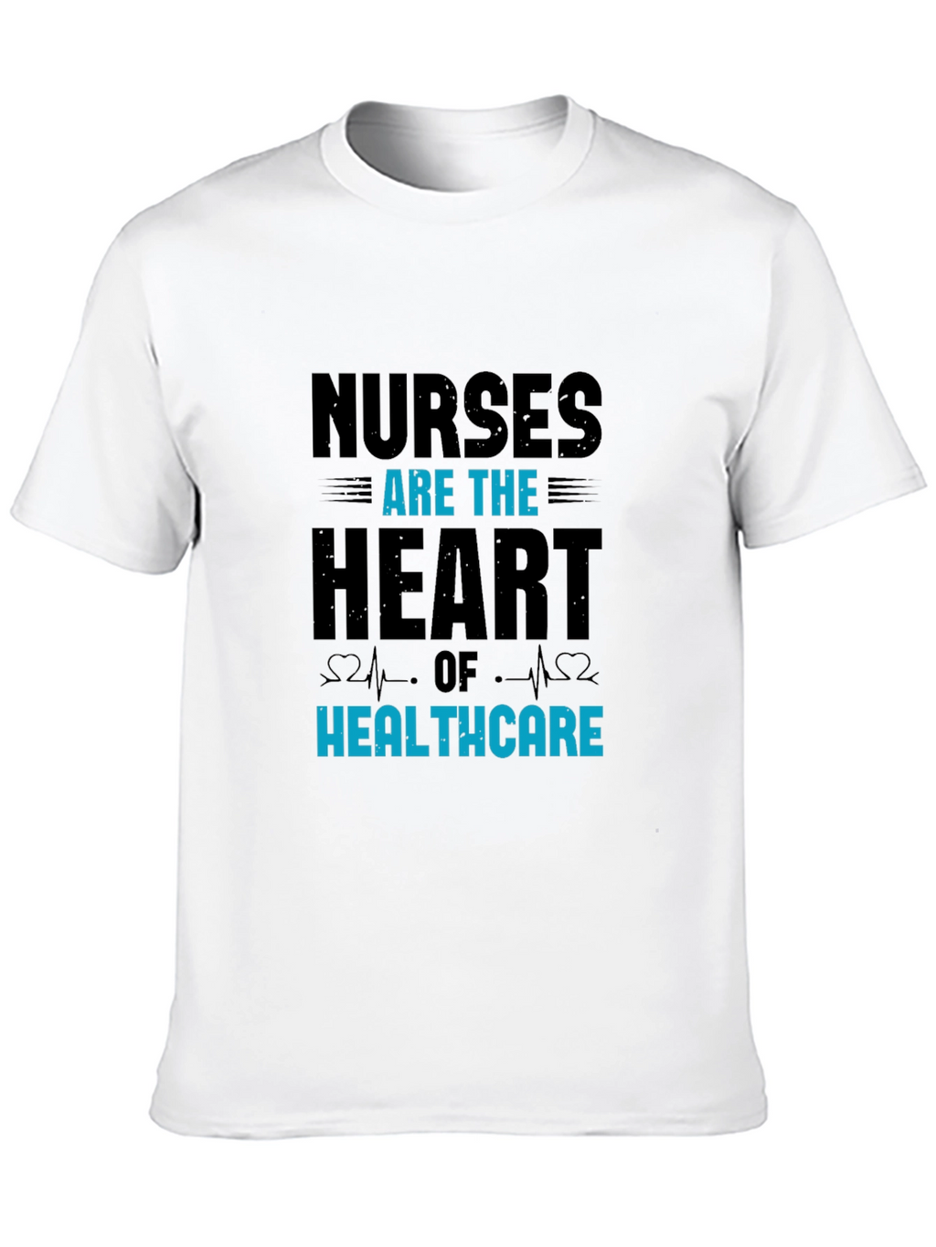 Nurses Heart of Healthcare Graphic T-Shirt