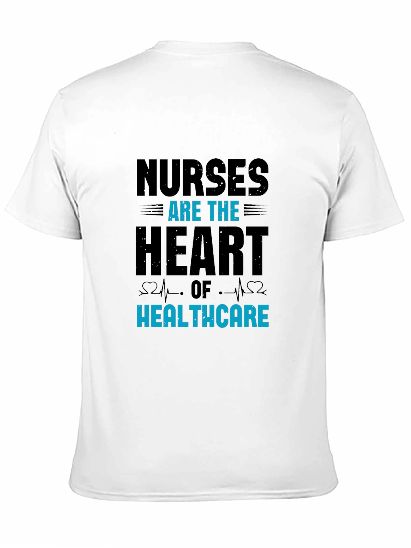 Nurses Heart of Healthcare Graphic T-Shirt