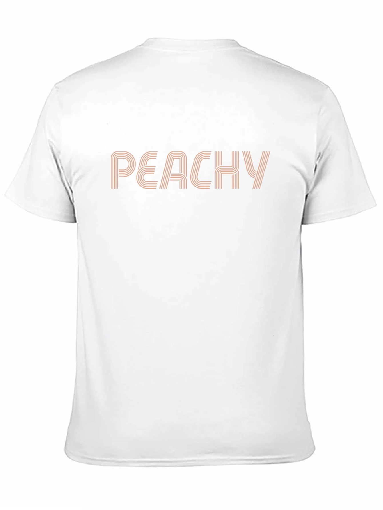 Peachy Graphic Tee - Retro Style T-Shirt