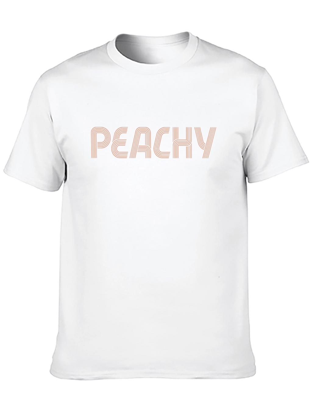 Peachy Graphic Tee - Retro Style T-Shirt