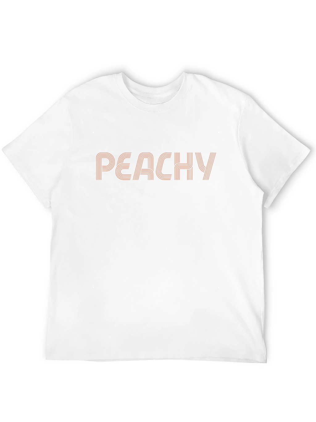 Peachy Graphic Tee - Retro Style T-Shirt
