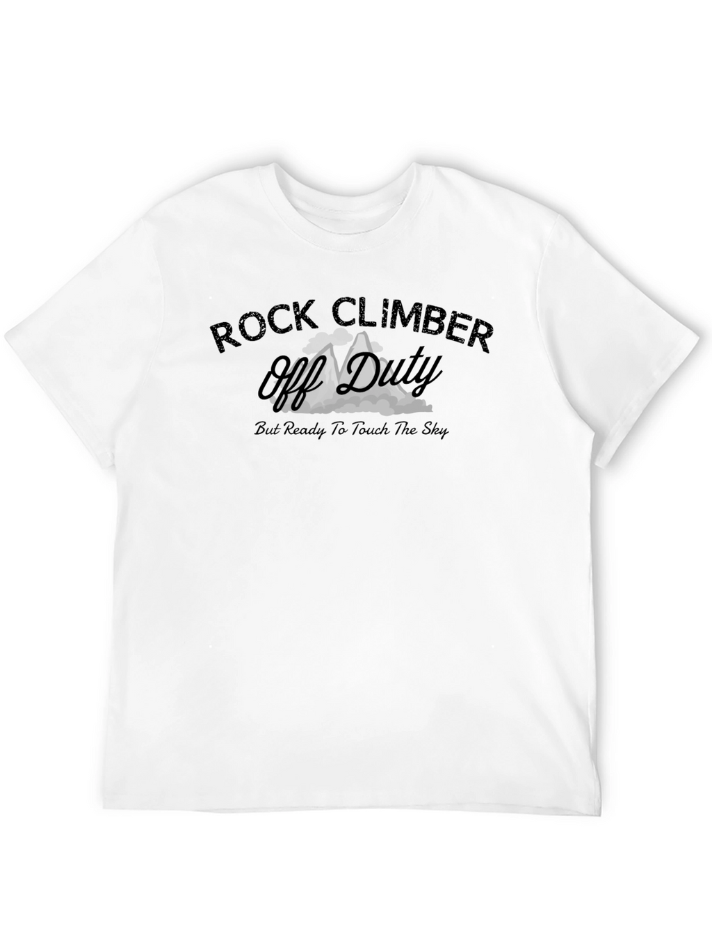 Rock Climber Off Duty Graphic Tee