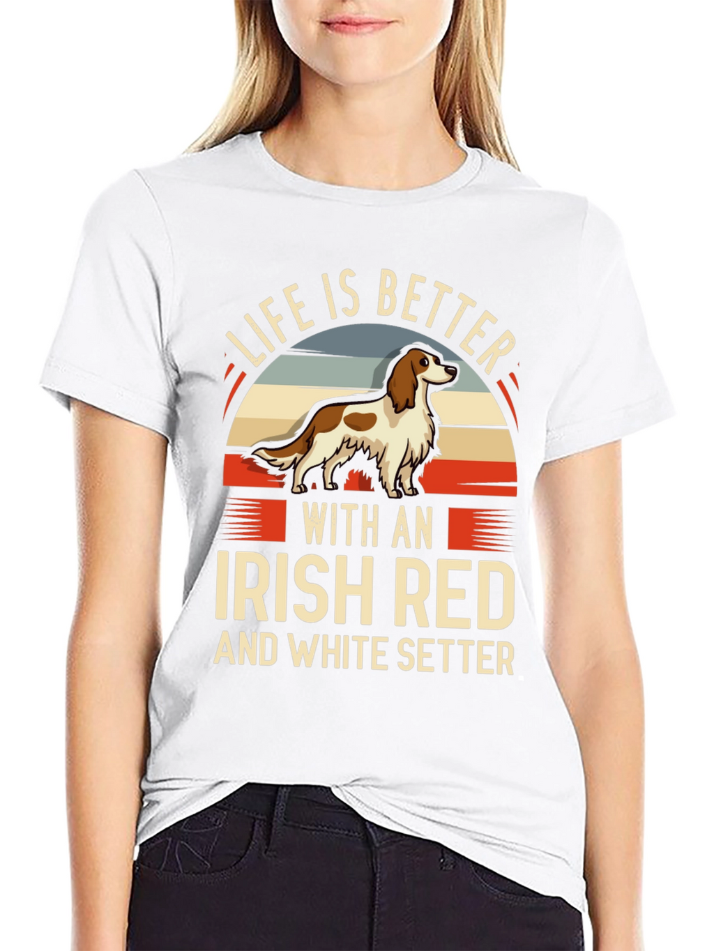 Irish Setter T-Shirt: Life Is Better Dog Lover Tee