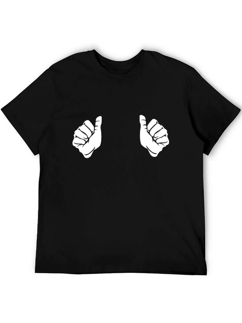 Thumbs Up Graphic Tee - Funny Novelty Shirt