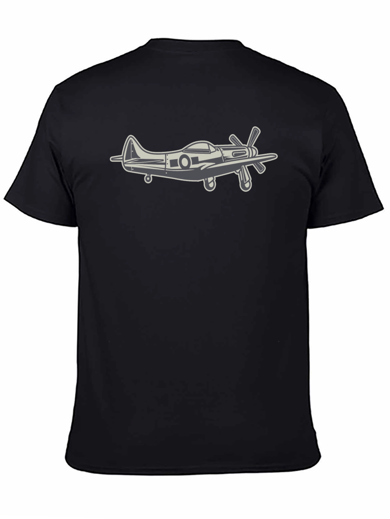 Vintage Airplane Graphic Tee - Classic Style