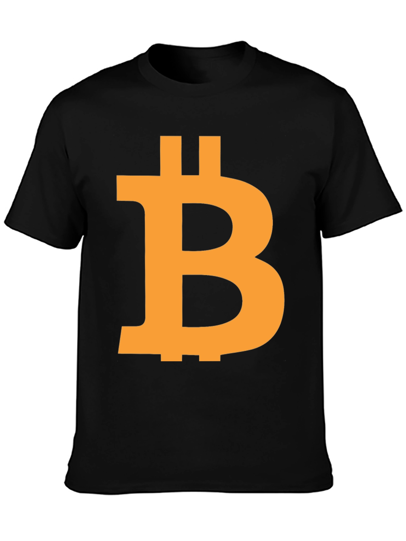 Bitcoin Black T-Shirt - Crypto Currency Tee