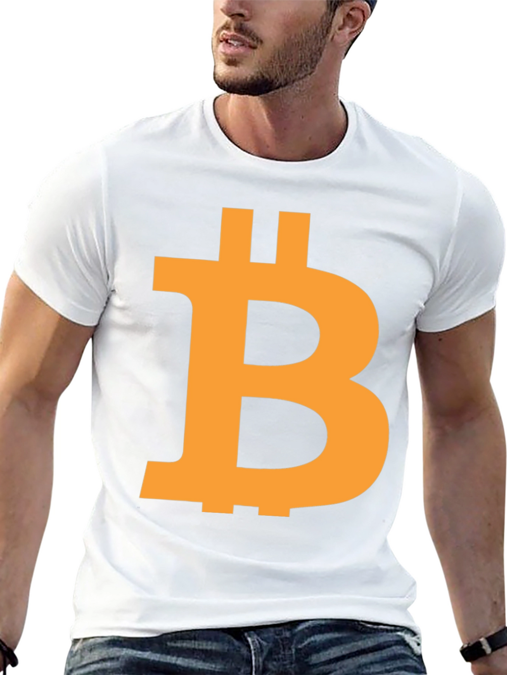 Bitcoin Black T-Shirt - Crypto Currency Tee