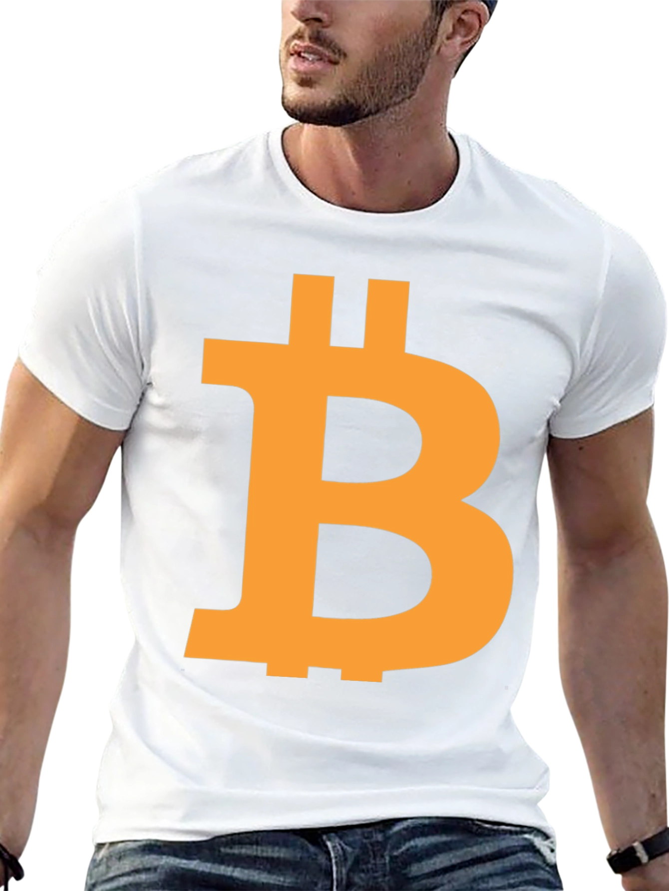 Bitcoin Black T-Shirt - Crypto Currency Tee