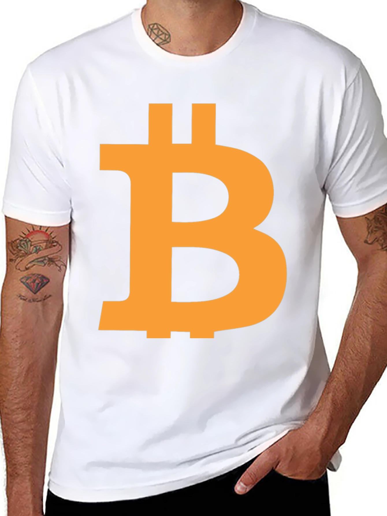 Bitcoin Black T-Shirt - Crypto Currency Tee