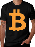 Bitcoin Black T-Shirt - Crypto Currency Tee