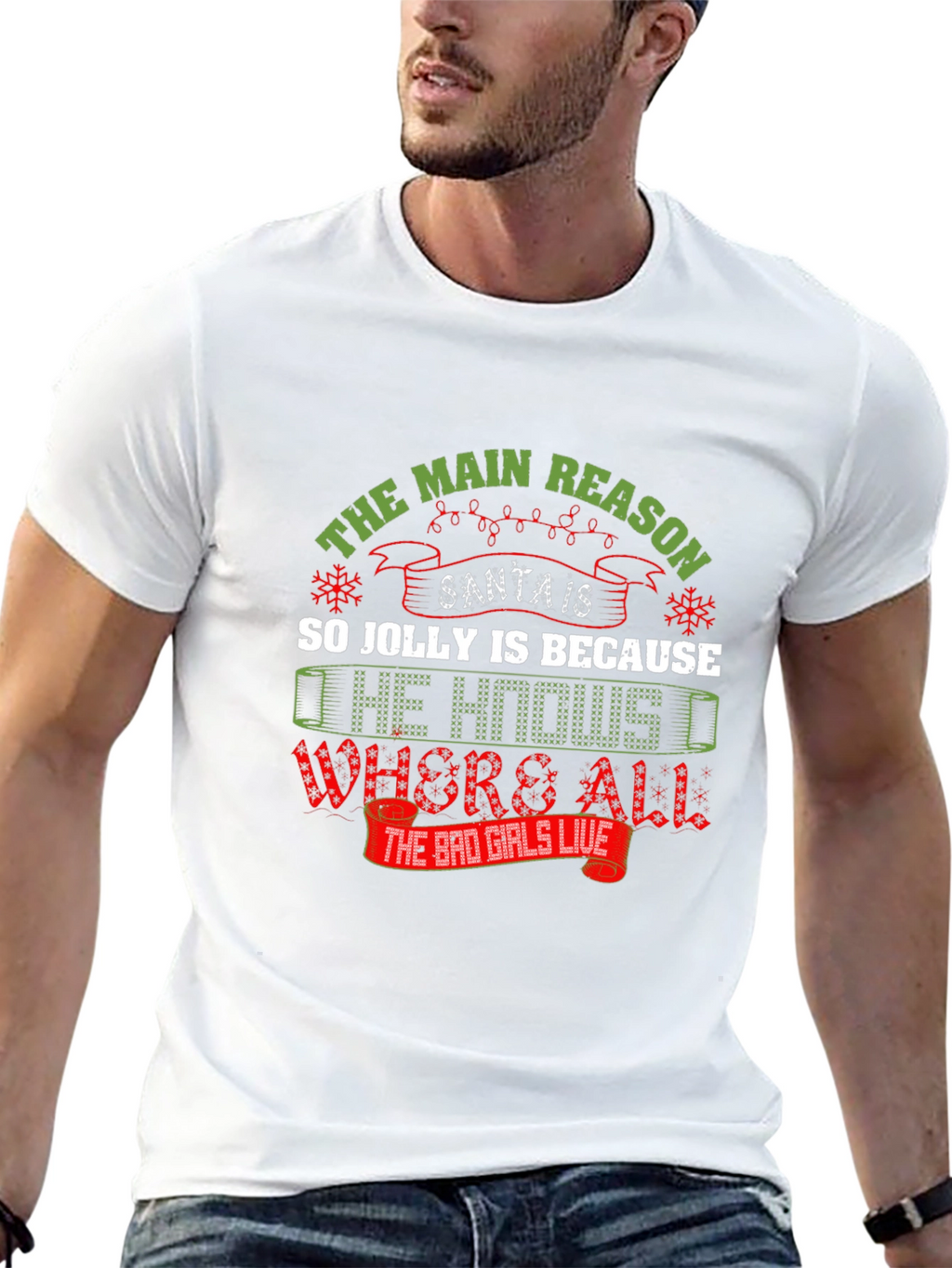 Santa Jolly Reason T-Shirt