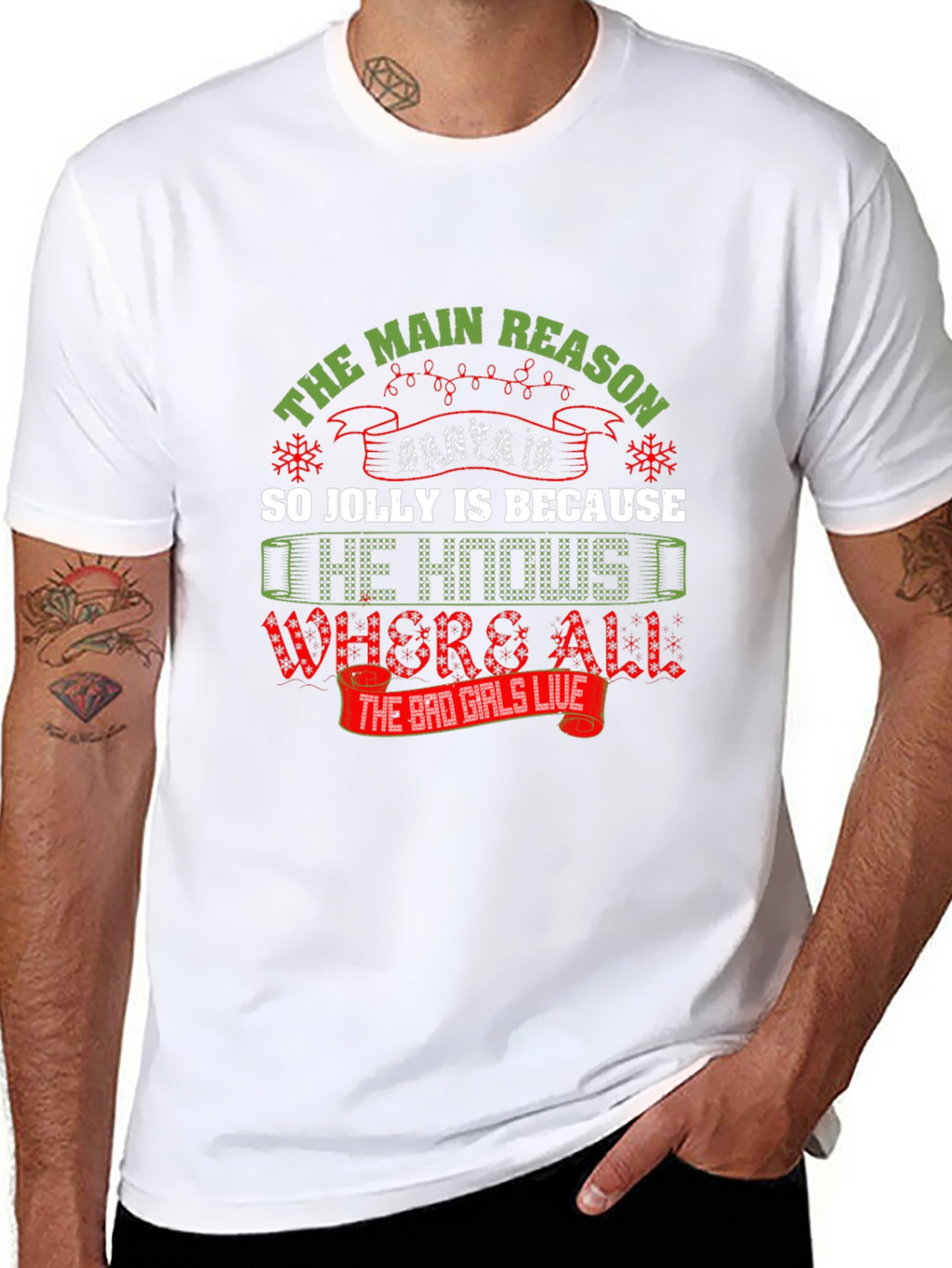 Santa Jolly Reason T-Shirt