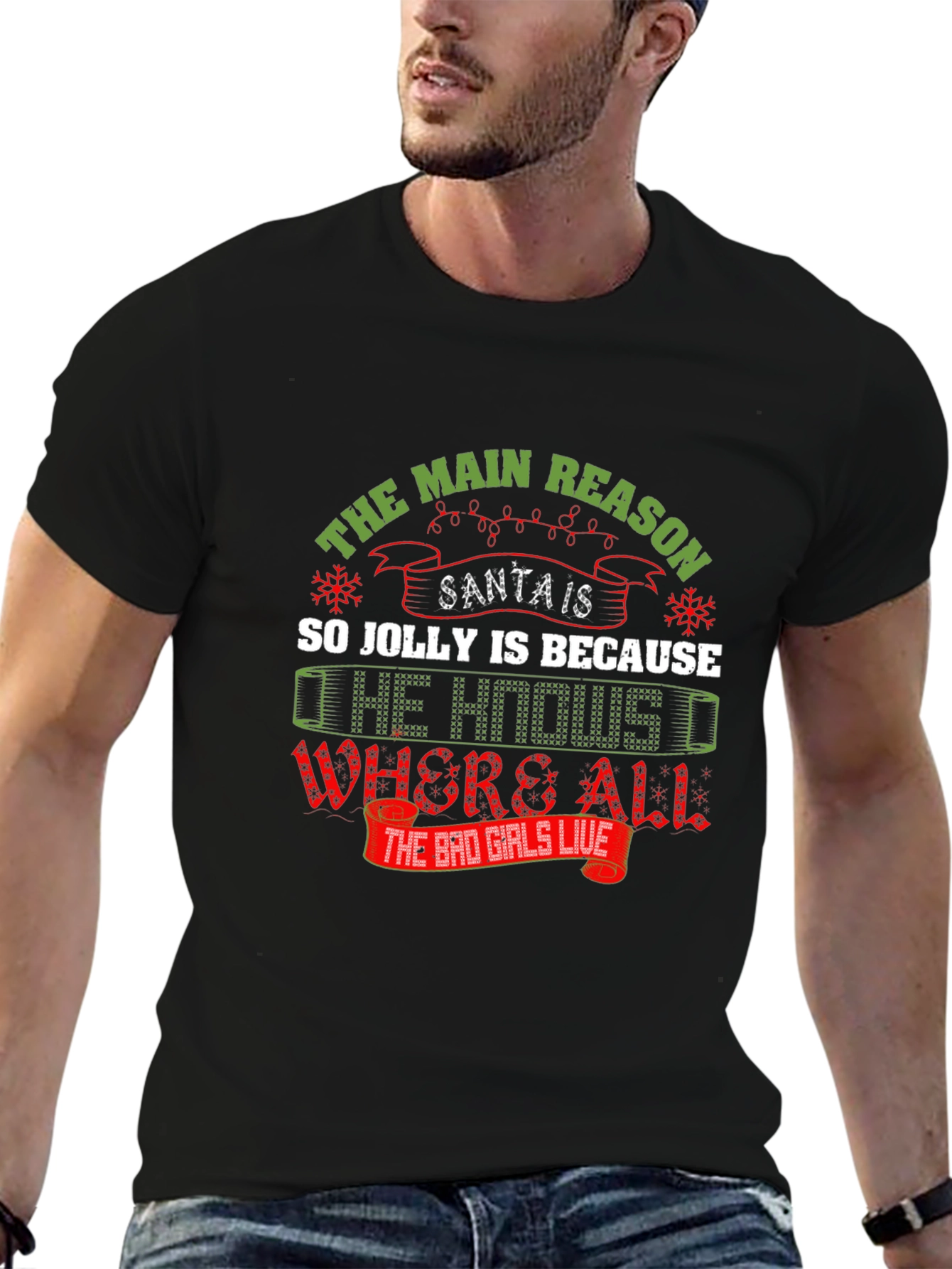 Santa Jolly Reason T-Shirt