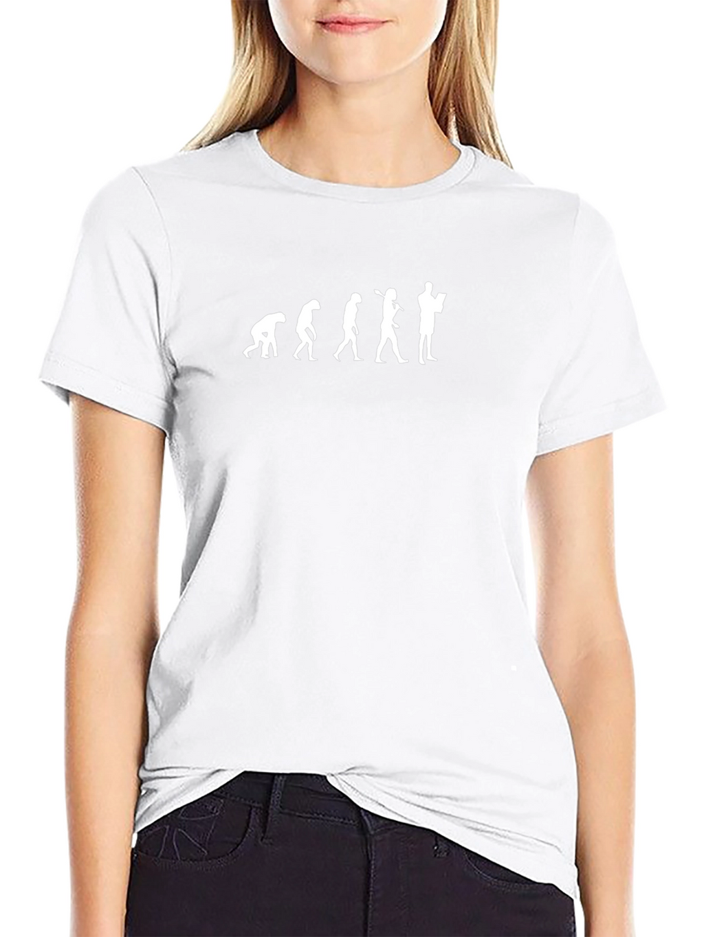 Evolution of Man Reading T-Shirt