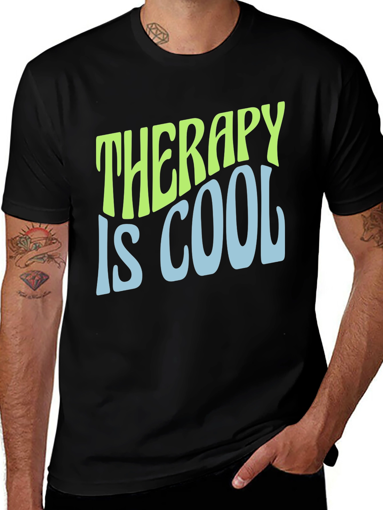 Therapy Is Cool T-Shirt - Graphic Tee