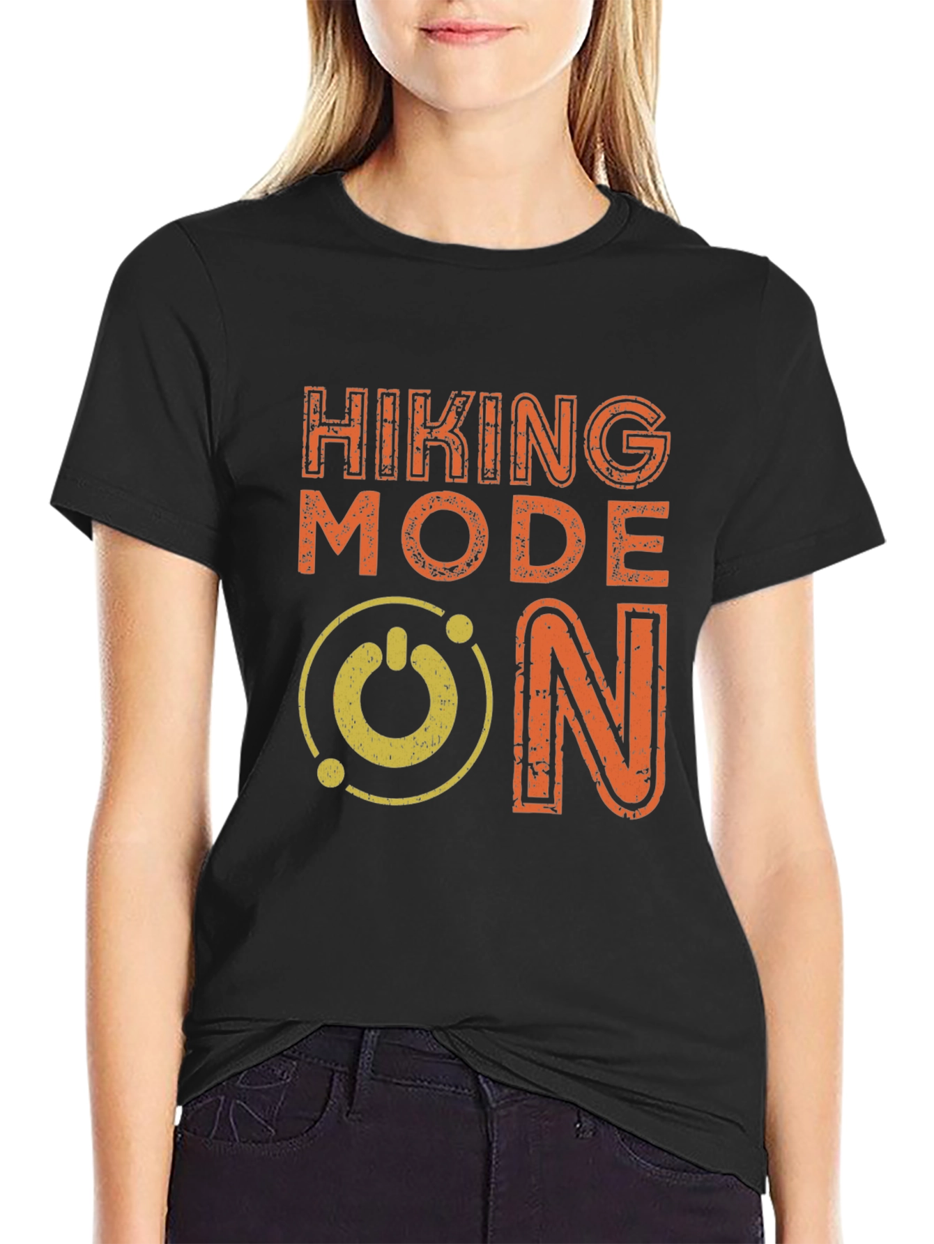 Hiking Mode ON Graphic Tee - Adventure Ready T-Shirt