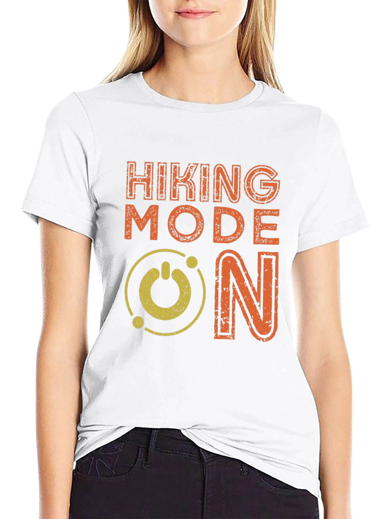 Hiking Mode ON Graphic Tee - Adventure Ready T-Shirt
