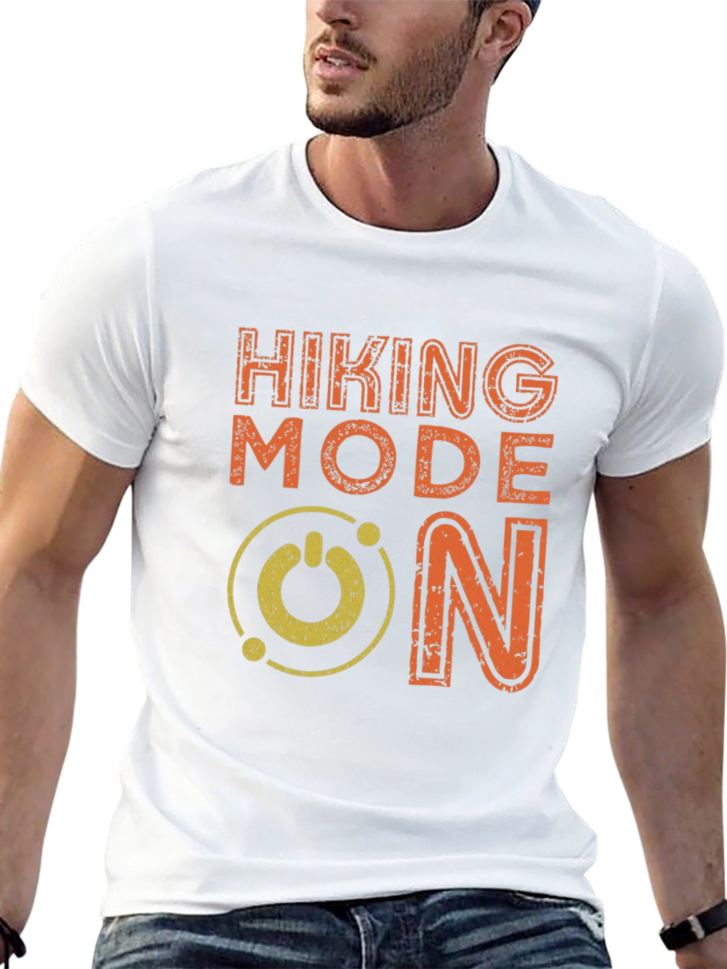 Hiking Mode ON Graphic Tee - Adventure Ready T-Shirt