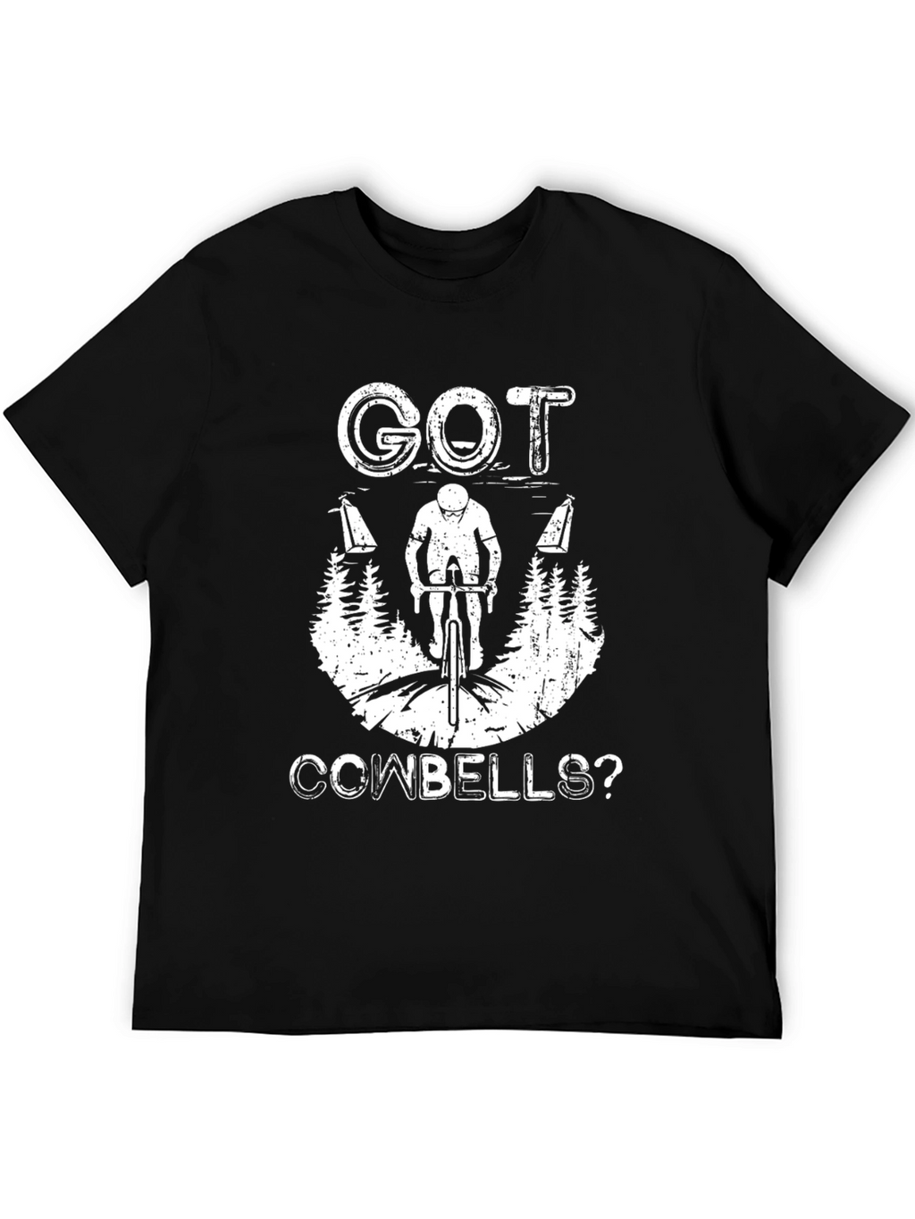 Got Cowbells? Cyclist Graphic T-Shirt