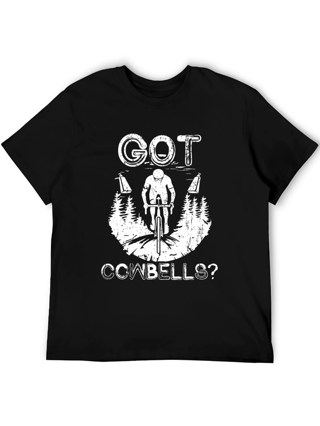 Got Cowbells? Cyclist Graphic T-Shirt