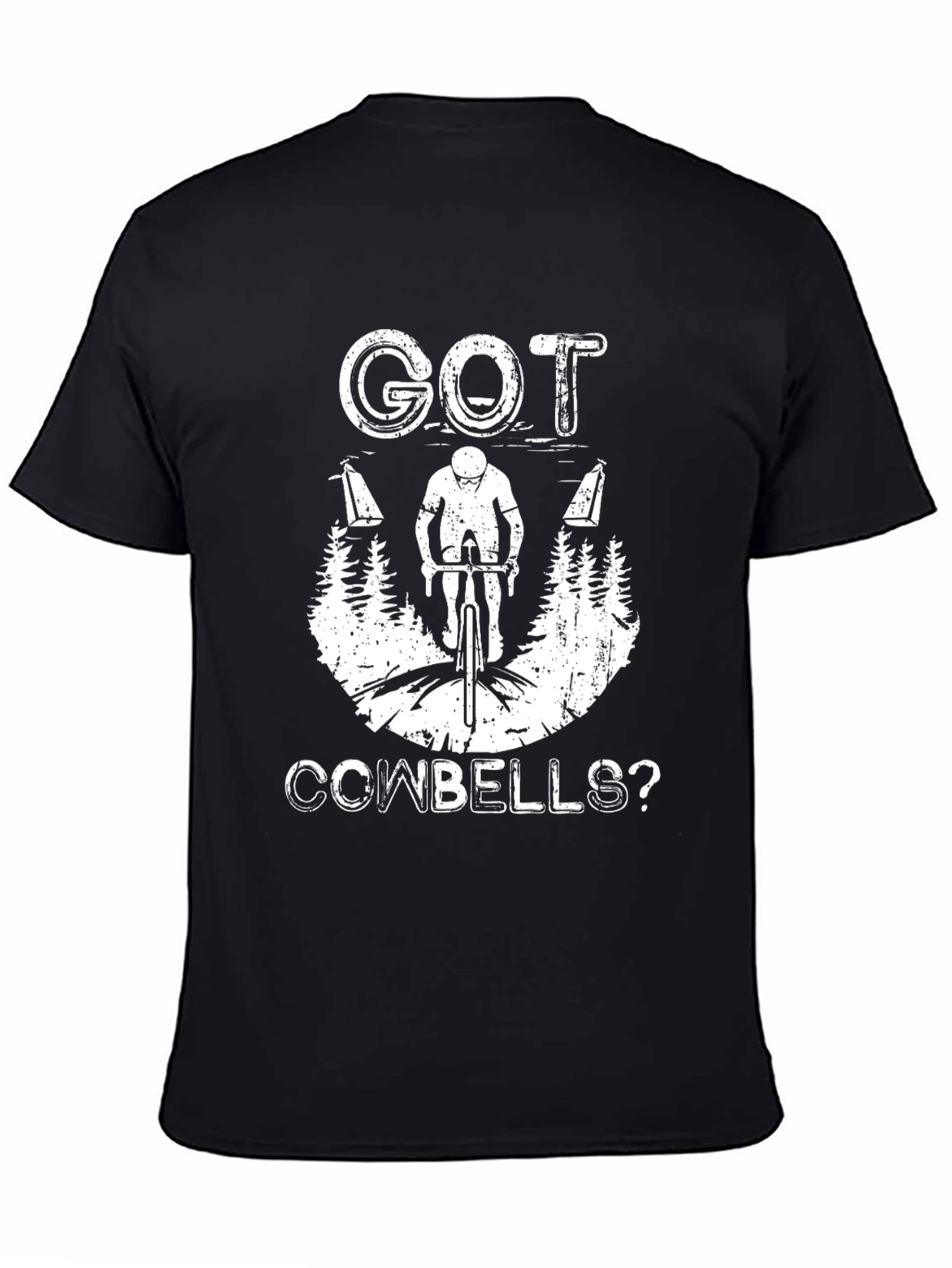 Got Cowbells? Cyclist Graphic T-Shirt