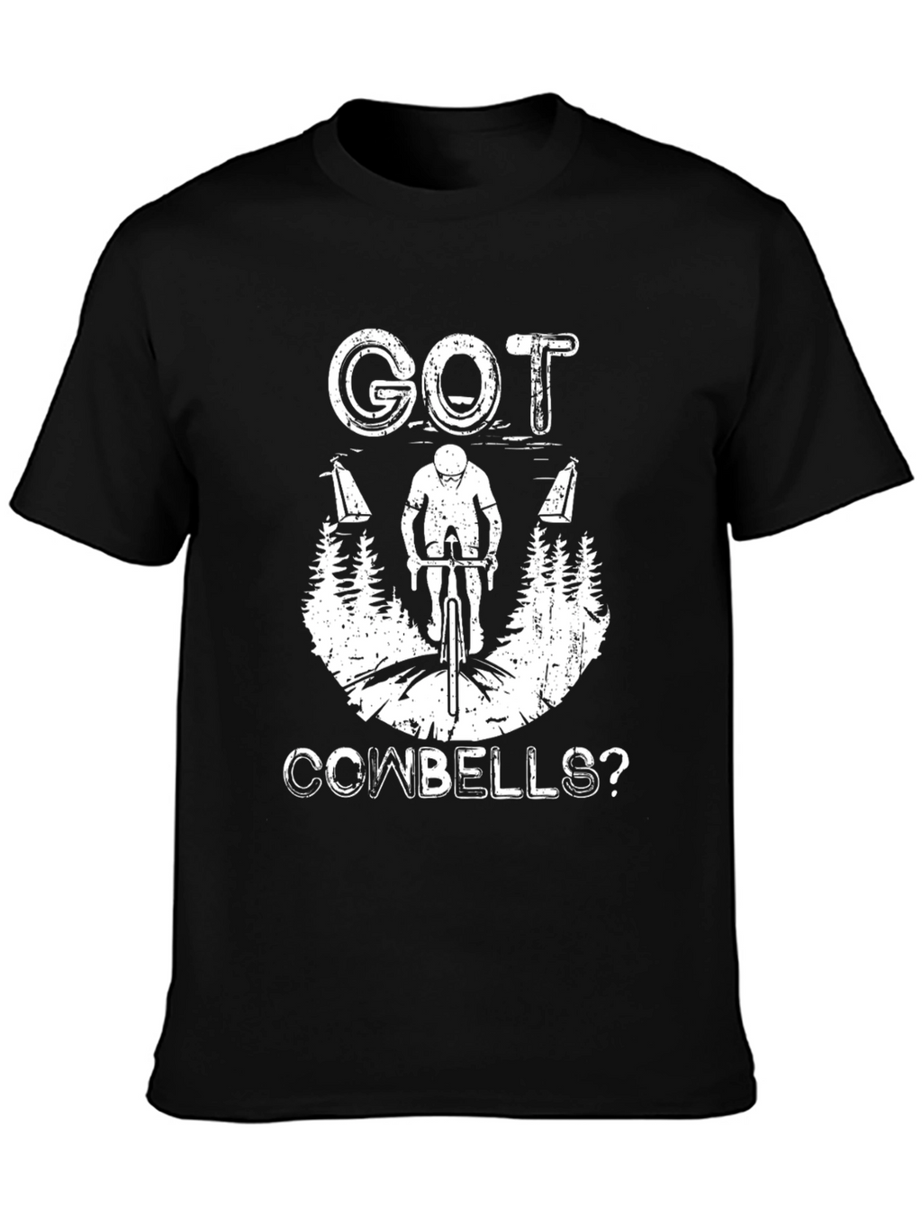 Got Cowbells? Cyclist Graphic T-Shirt